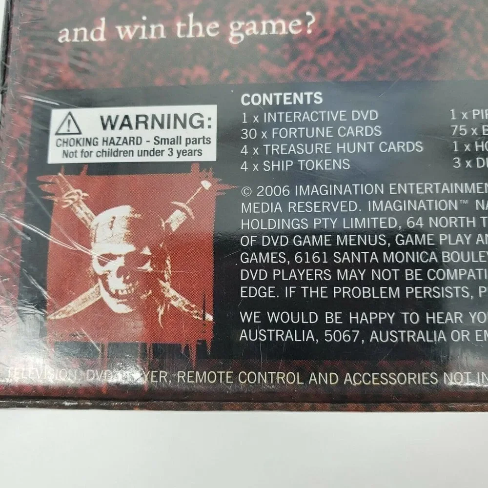 Disney Pirates of the Caribbean DVD‎ Board Game